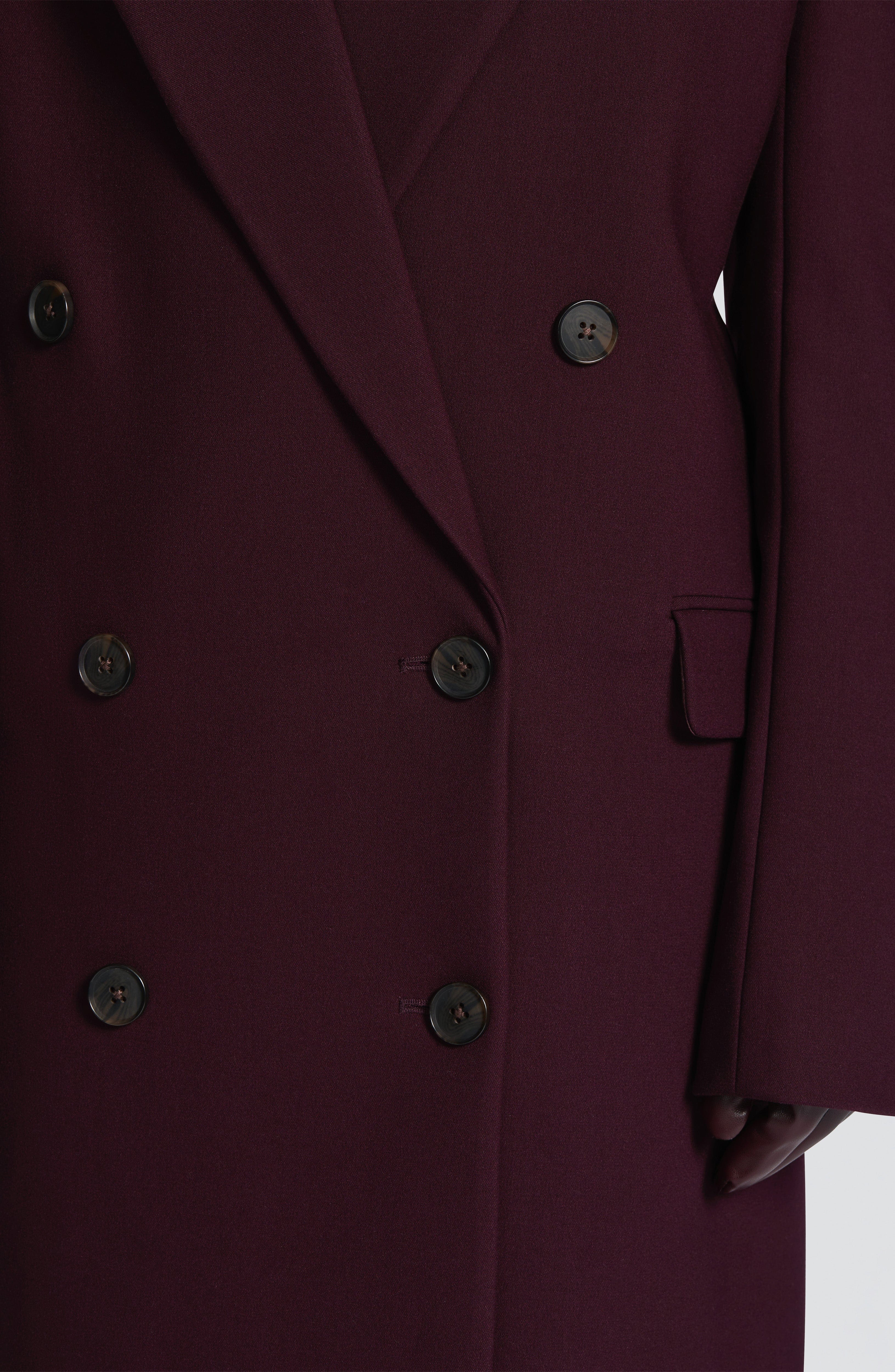 Michelle Coat - Plum - Napalia