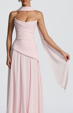 Mila Scarf - Blush - Napalia