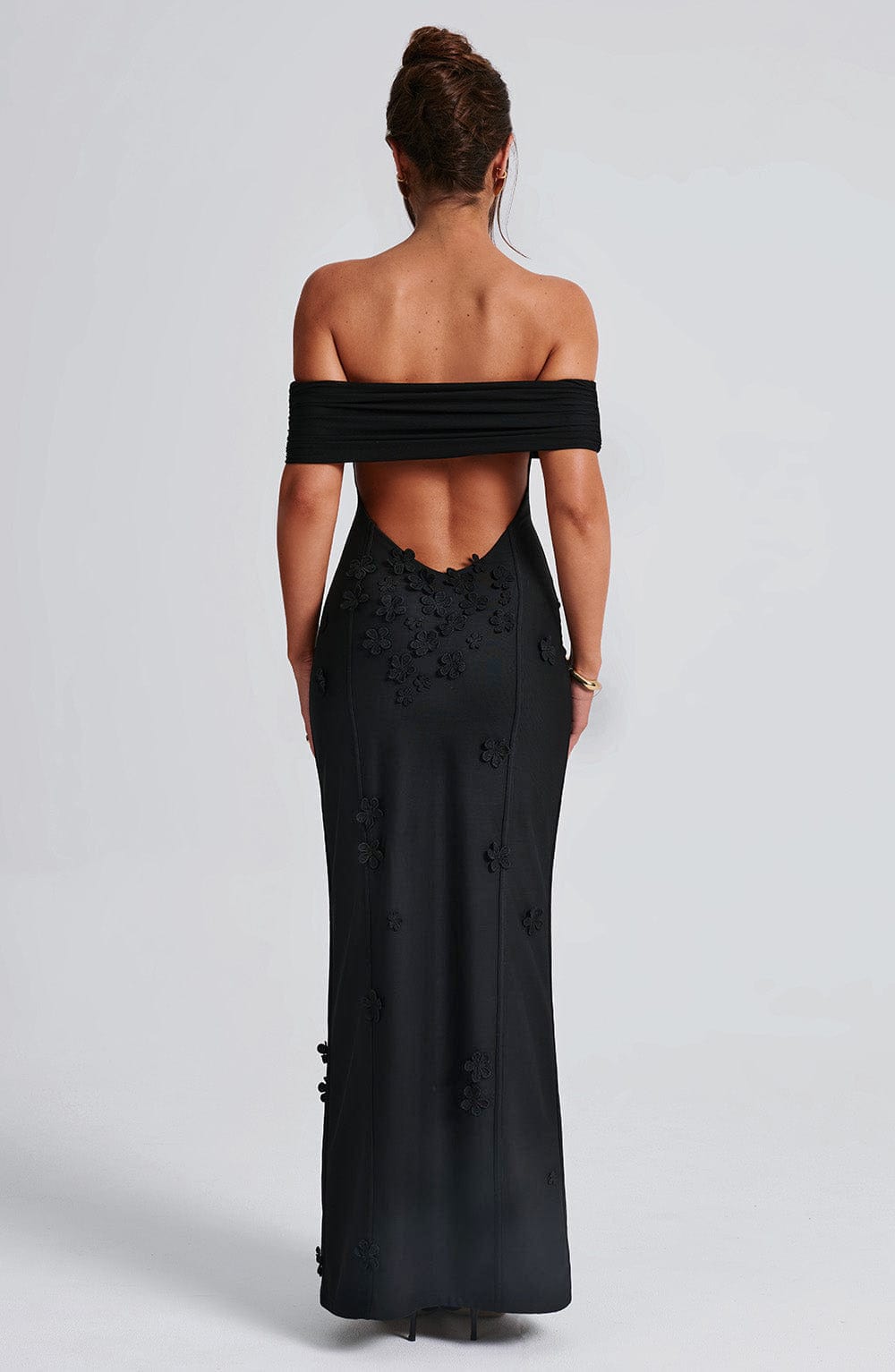 Milani Maxi Dress - Black - Napalia