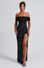Milani Maxi Dress - Black - Napalia