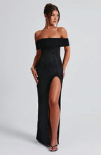 Milani Maxi Dress - Black - Napalia