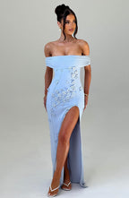 Milani Maxi Dress - Blue - Napalia