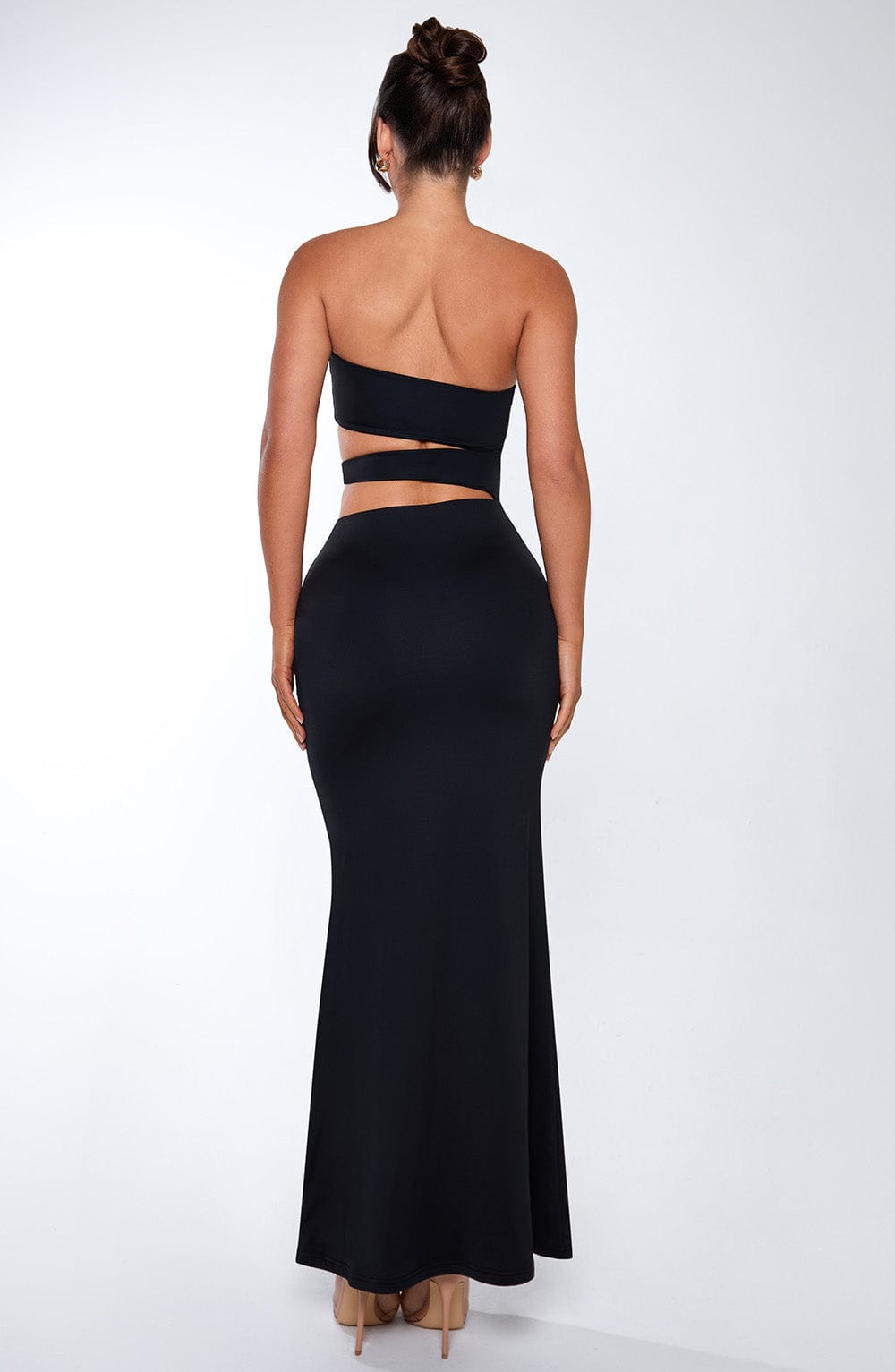 Milia Maxi Dress - Black - Napalia