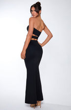 Milia Maxi Dress - Black - Napalia