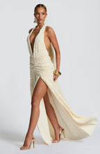 Minerva Maxi Dress - Ivory - Napalia