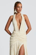 Minerva Maxi Dress - Ivory - Napalia