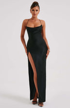 Misha Maxi Dress - Black - Napalia