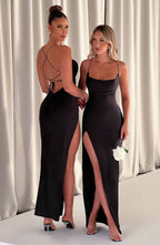 Misha Maxi Dress - Black - Napalia