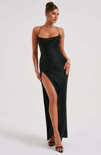 Misha Maxi Dress - Black - Napalia