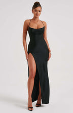 Misha Maxi Dress - Black - Napalia