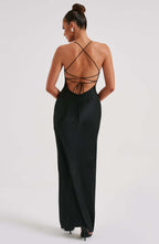 Misha Maxi Dress - Black - Napalia