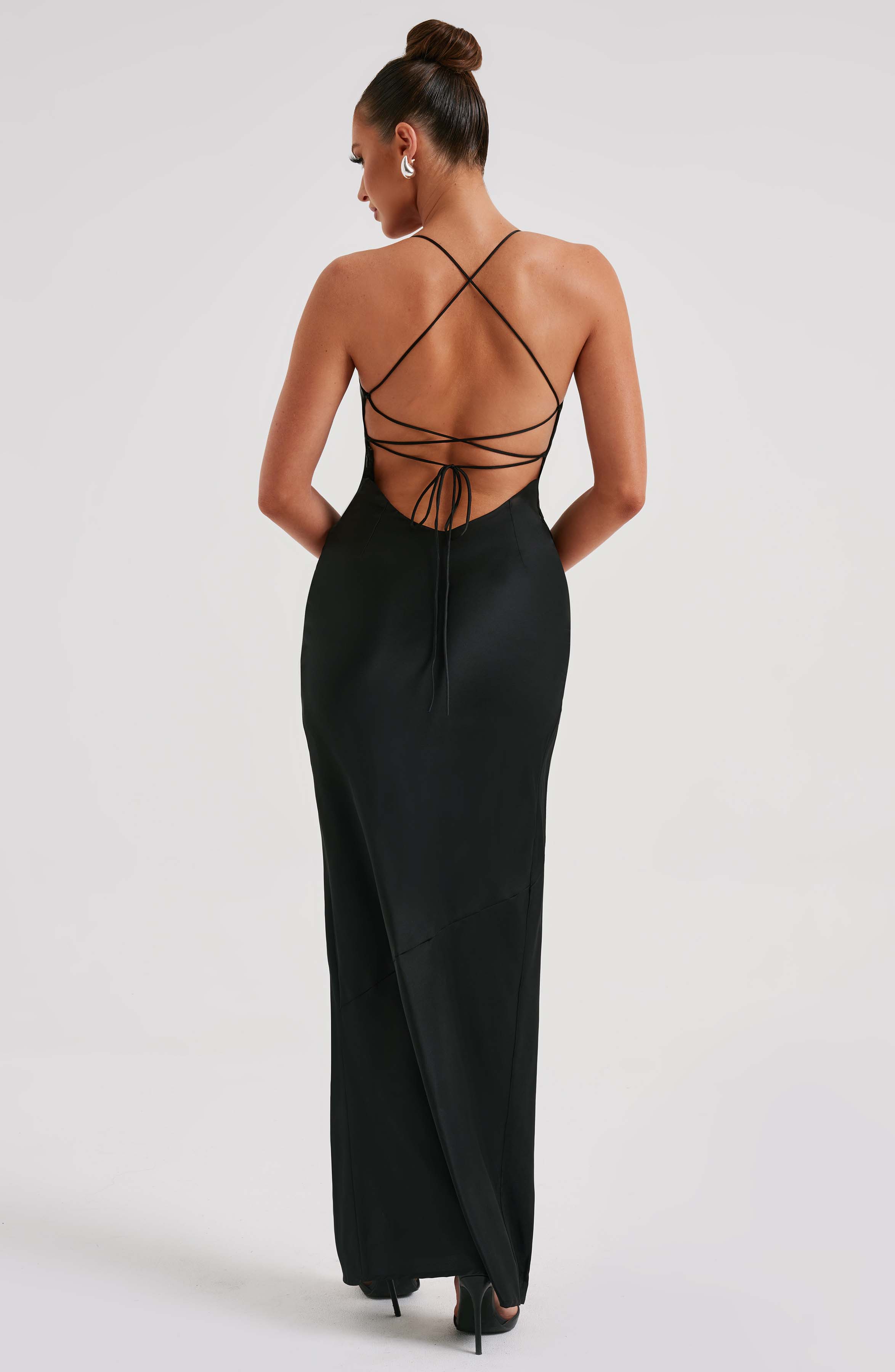 Misha Maxi Dress - Black - Napalia