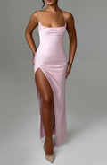 Misha Maxi Dress - Blush - Napalia