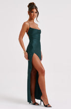 Misha Maxi Dress - Emerald - Napalia