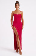 Misha Maxi Dress - Red - Napalia