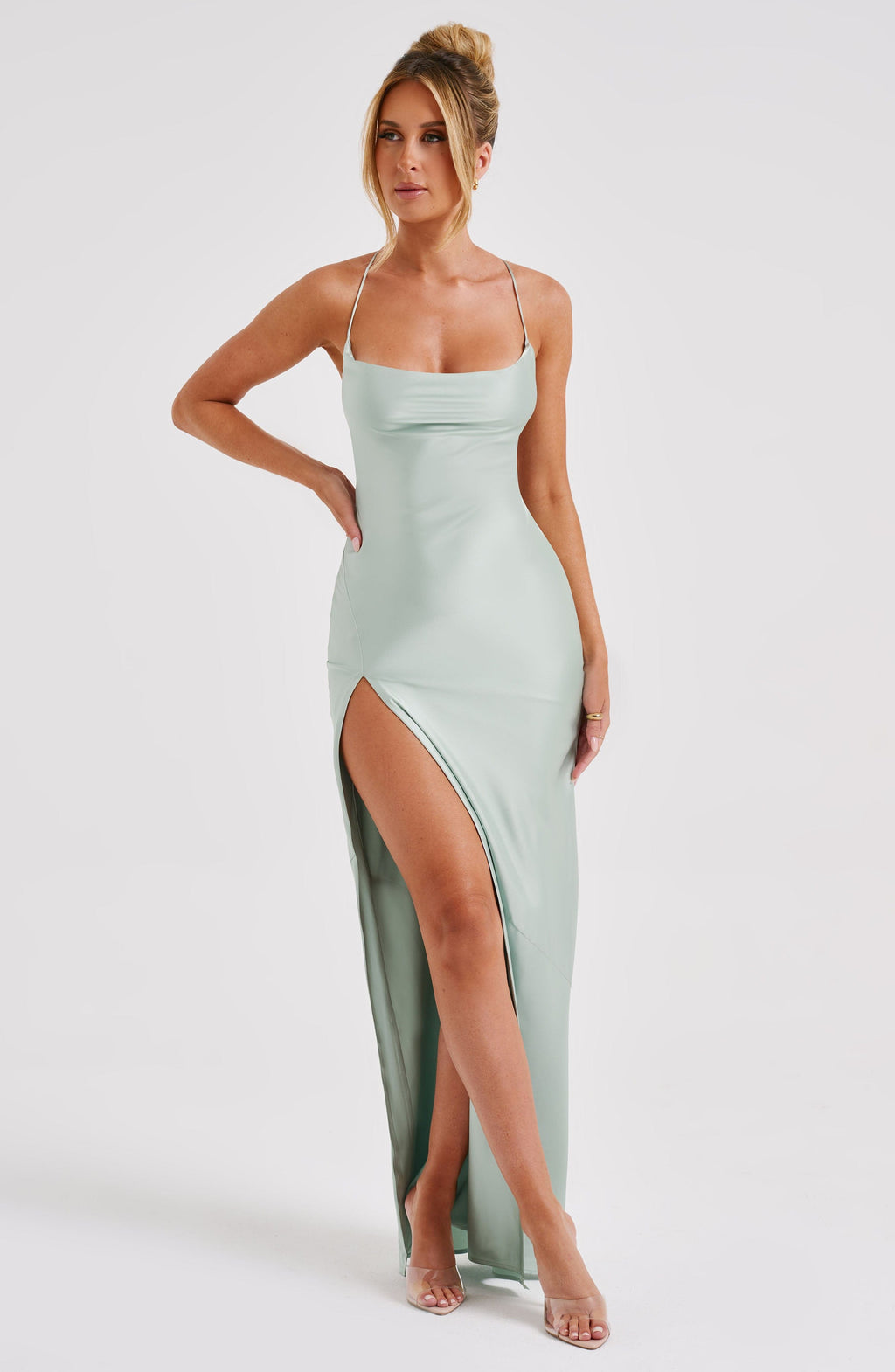 Misha Maxi Dress - Sage - Napalia