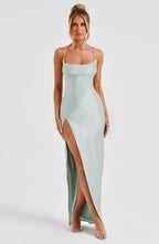 Misha Maxi Dress - Sage - Napalia