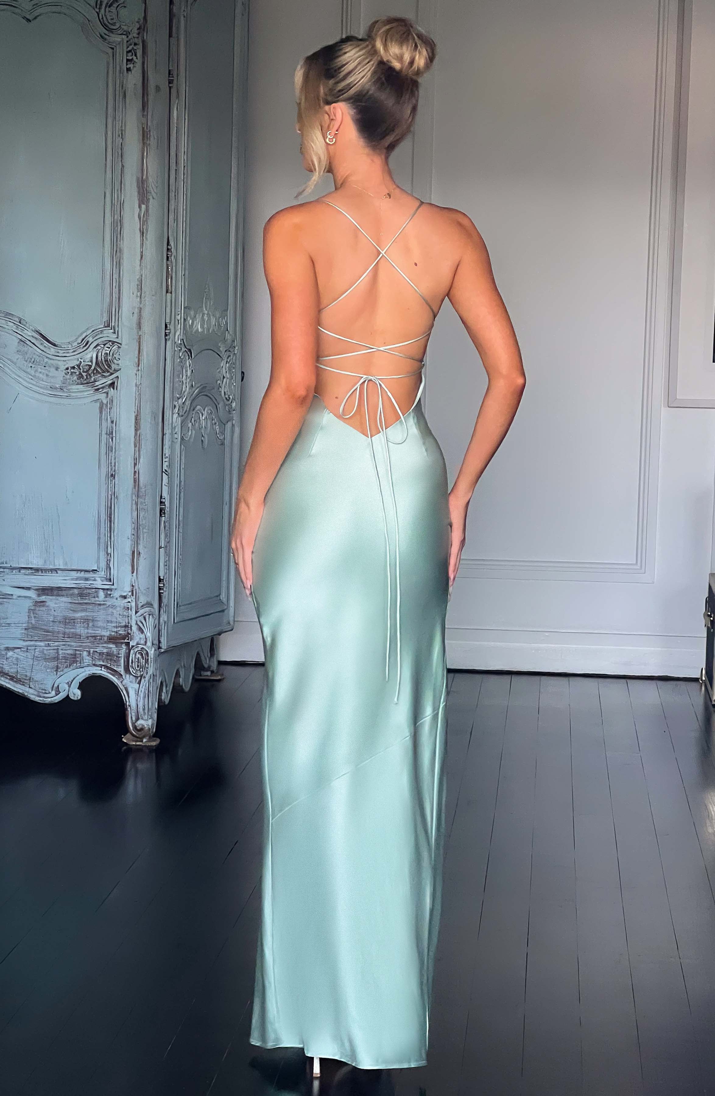 Misha Maxi Dress - Sage - Napalia