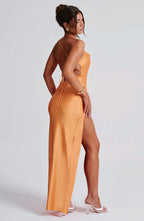 Misha Maxi Dress - Tangerine - Napalia