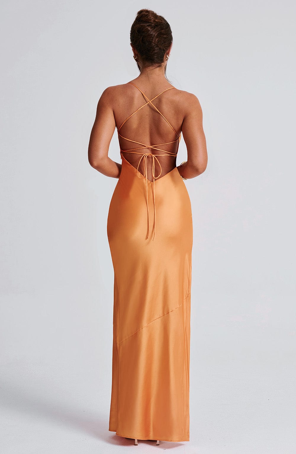 Misha Maxi Dress - Tangerine - Napalia