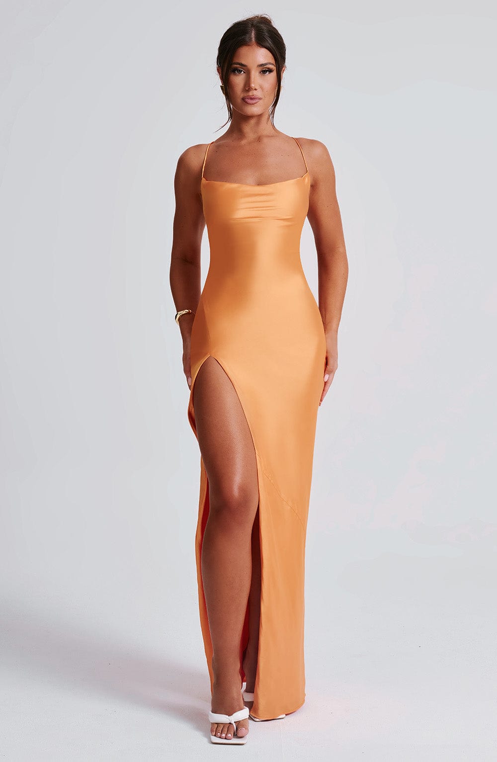 Misha Maxi Dress - Tangerine - Napalia