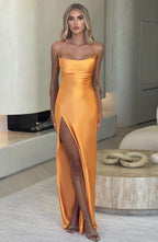 Misha Maxi Dress - Tangerine - Napalia