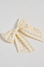Mitzi Bow - Lemon Gingham - Napalia