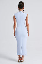 Moira Midi Dress - Blue - Napalia