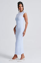 Moira Midi Dress - Blue - Napalia