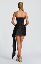 Mona Mini Dress - Black - Napalia