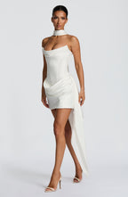 Mona Mini Dress - Ivory - Napalia