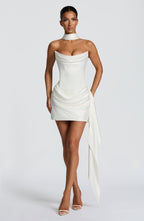 Mona Mini Dress - Ivory - Napalia
