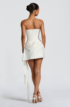 Mona Mini Dress - Ivory - Napalia
