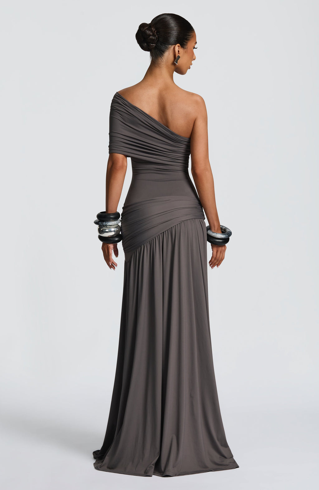 Monica Maxi Dress - Charcoal - Napalia