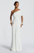 Monica Maxi Dress - White - Napalia