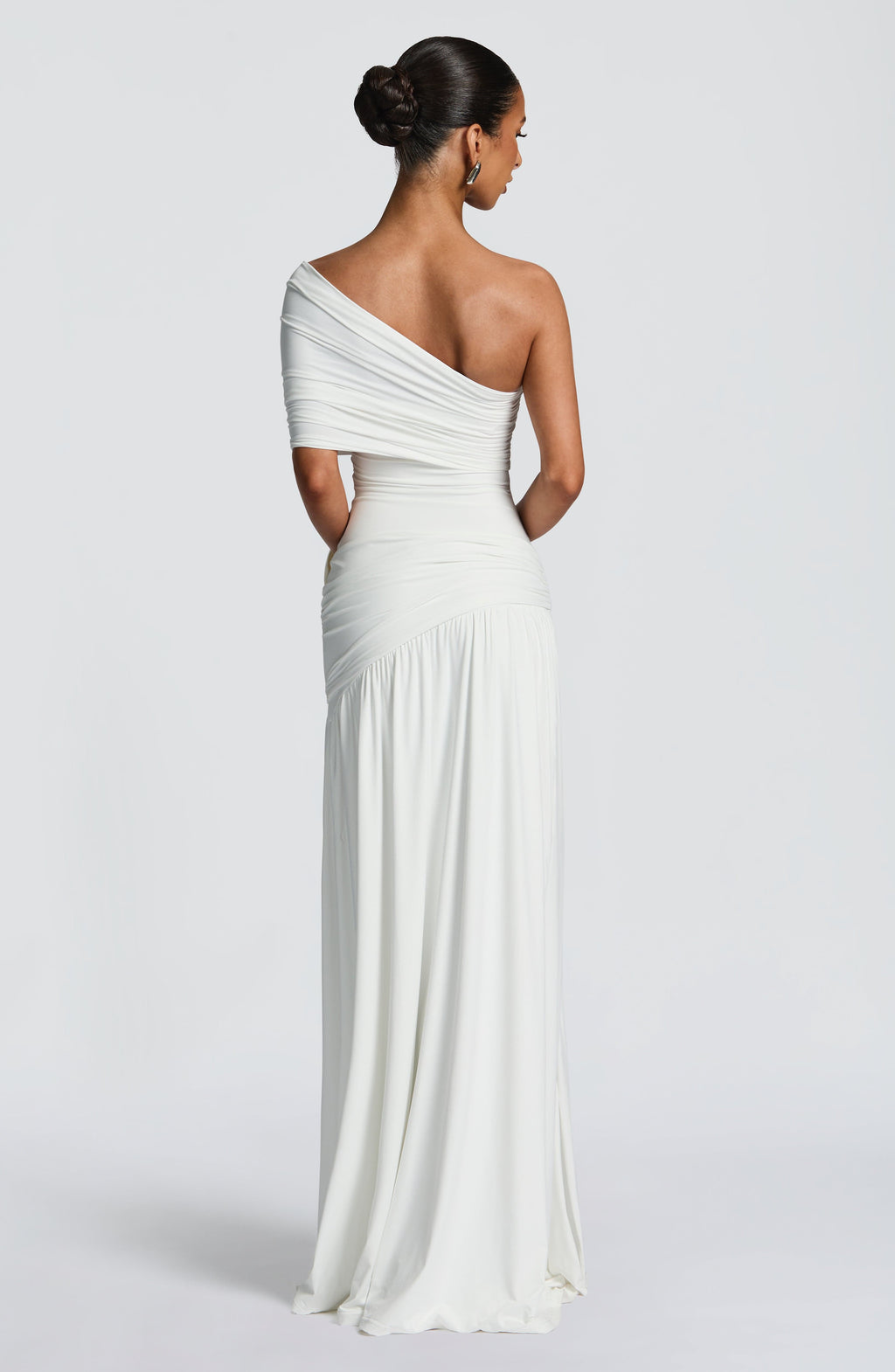 Monica Maxi Dress - White - Napalia
