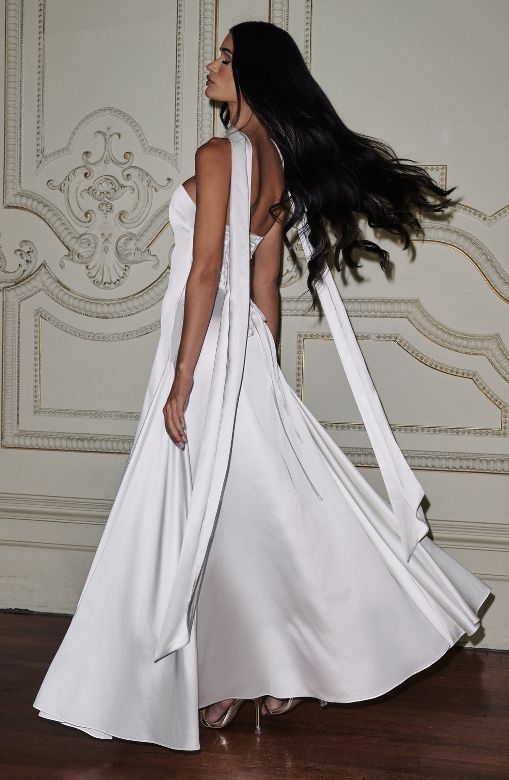 Morven Maxi Dress - Ivory - Napalia