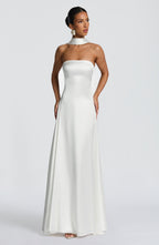 Morven Maxi Dress - Ivory - Napalia