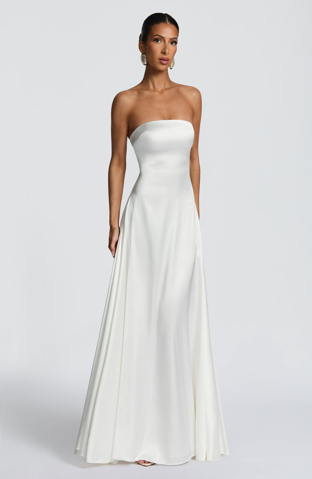 Morven Maxi Dress - Ivory - Napalia