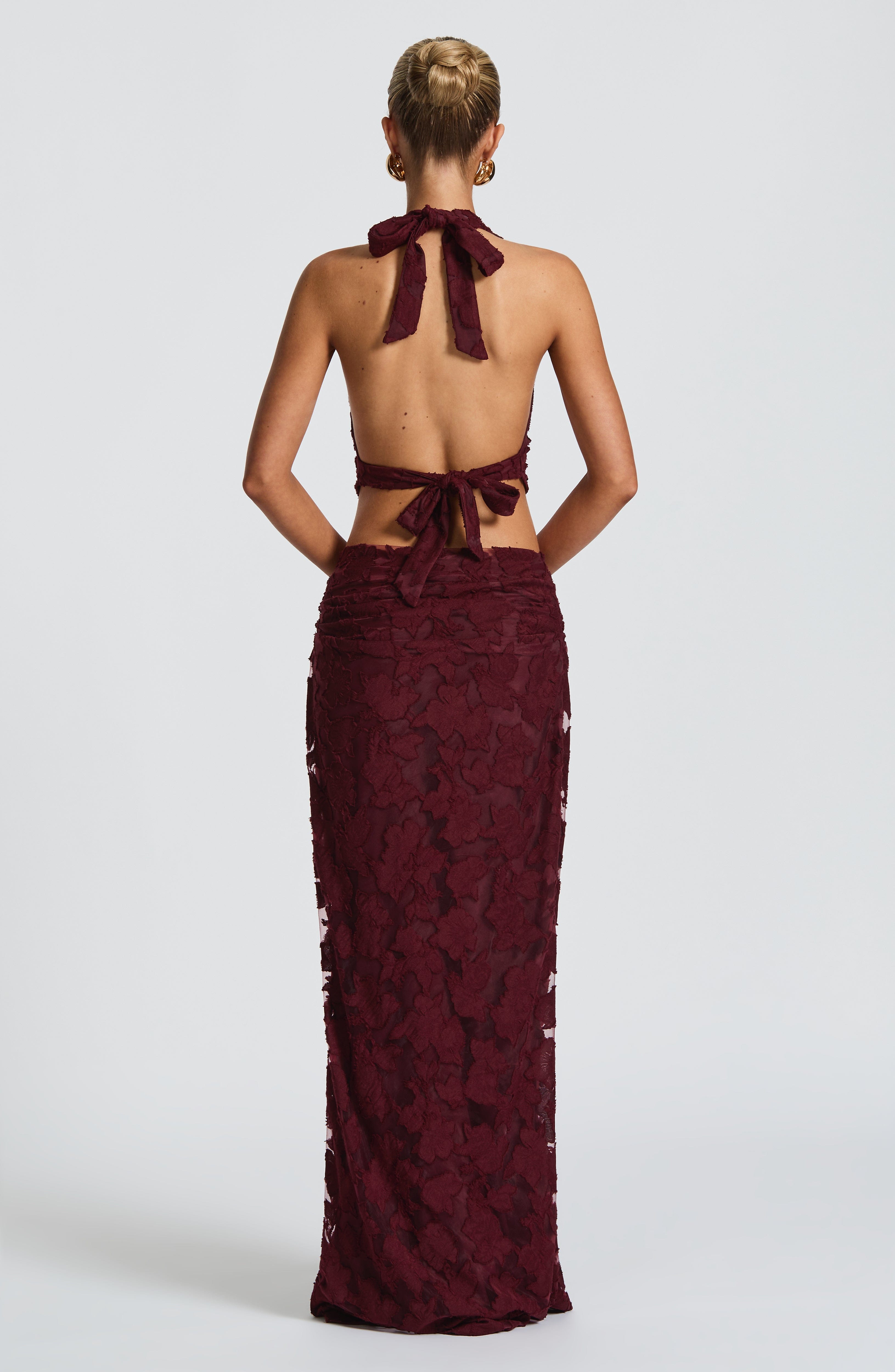 Myra Top - Cherry Lacquer - Napalia