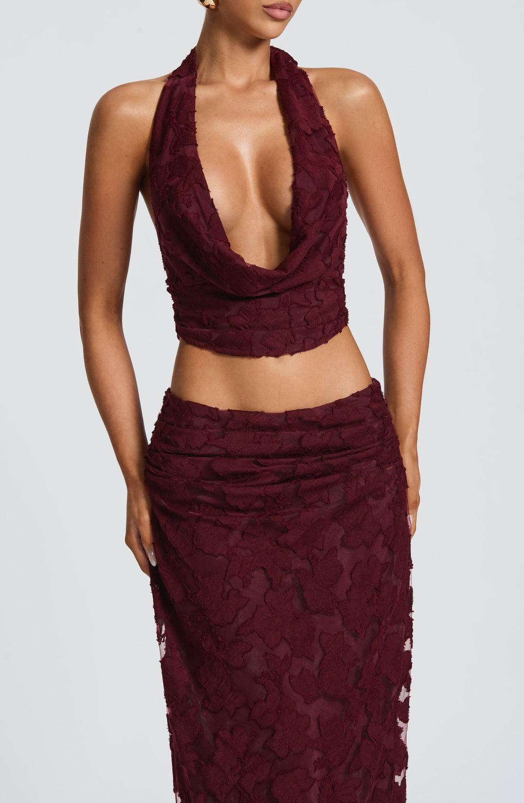 Myra Top - Cherry Lacquer - Napalia
