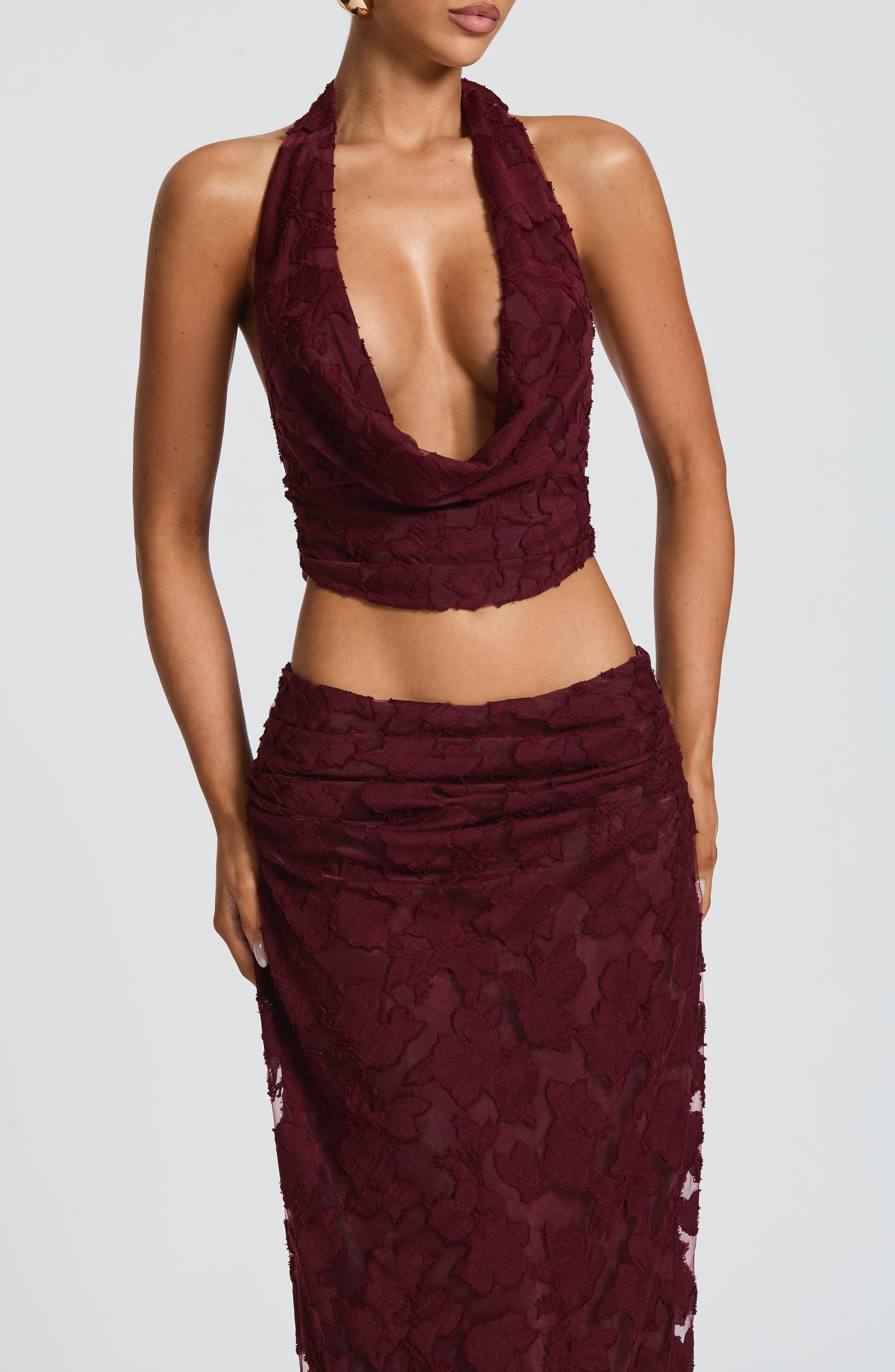 Myra Top - Cherry Lacquer - Napalia