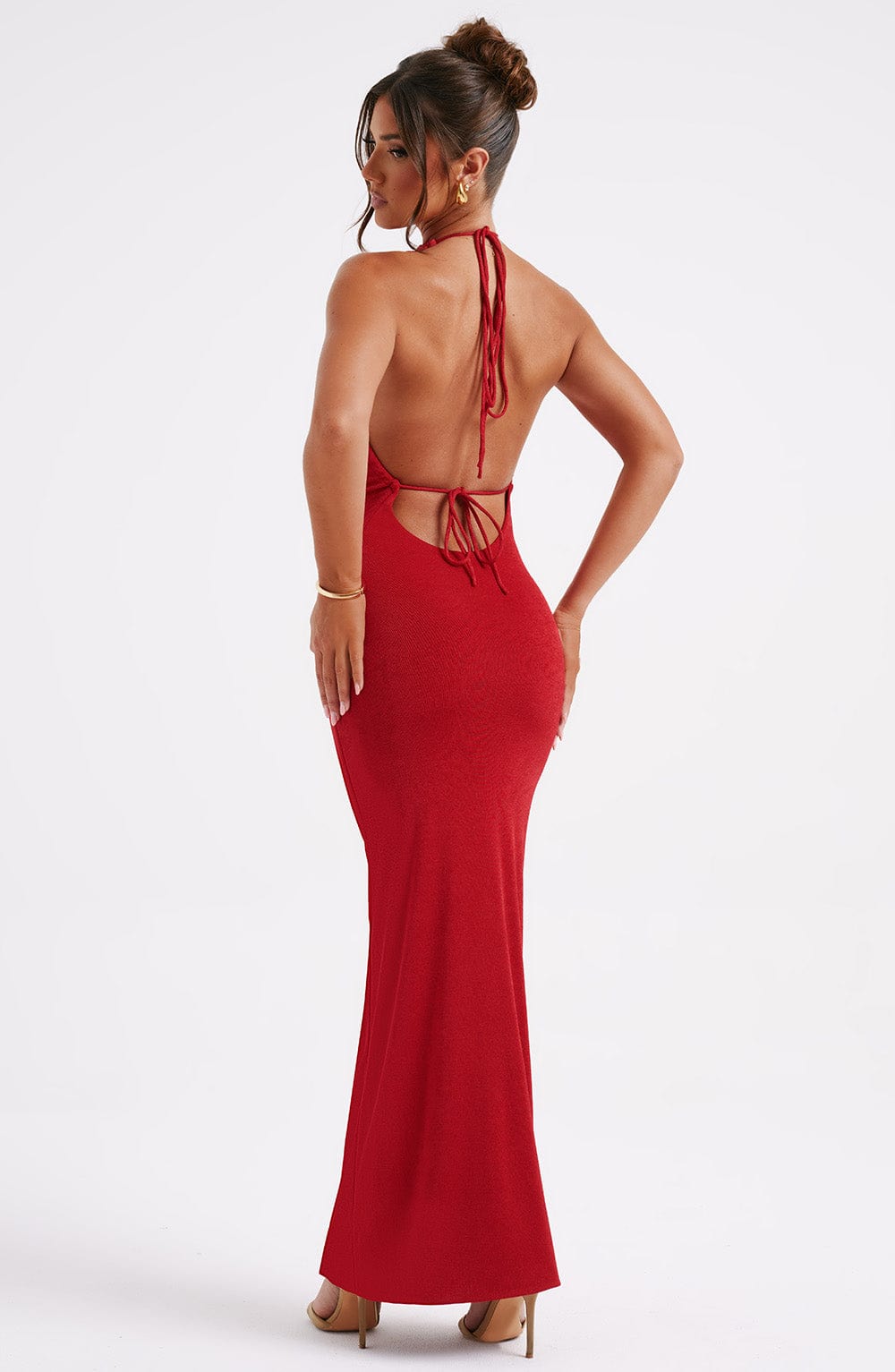 Nala Maxi Dress - Red - Napalia