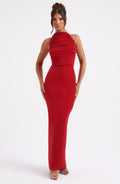 Nala Maxi Dress - Red - Napalia
