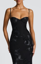 Nefertiti Maxi Dress - Black - Napalia