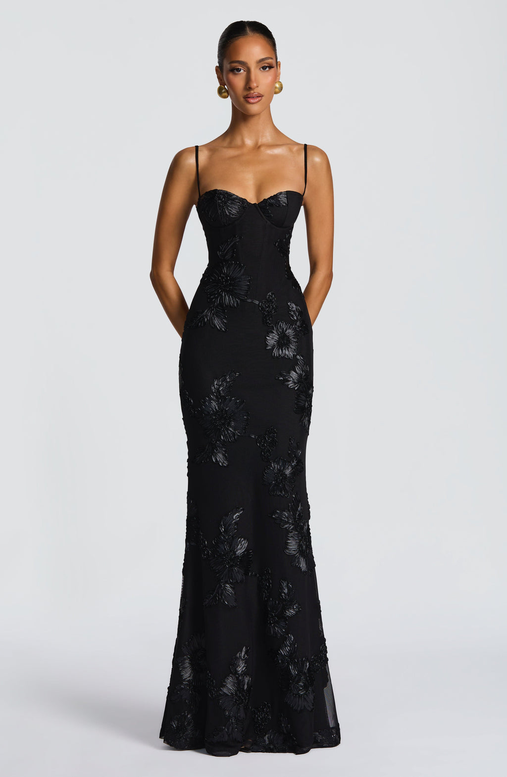 Nefertiti Maxi Dress - Black - Napalia