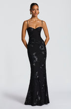 Nefertiti Maxi Dress - Black - Napalia