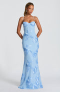Nefertiti Maxi Dress - Glacier Blue - Napalia