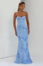 Nefertiti Maxi Dress - Glacier Blue - Napalia