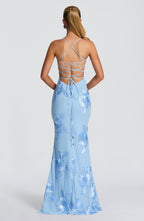 Nefertiti Maxi Dress - Glacier Blue - Napalia